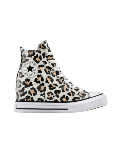 Chuck Taylor All Star Wedge Hi Egret/Black/Coastal Dune