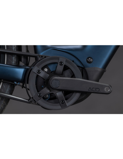 Vélo urbain électrique SUPREME HYBRID DELUXE ONE 600 Indigo