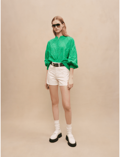 Chemise brodée