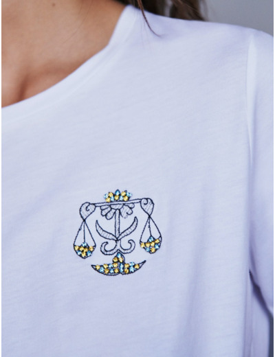 Tee-shirt signe astro « Balance»