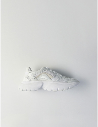 Sneakers W20 urbaines en cuir