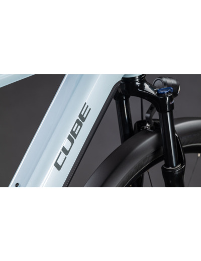 Vélo trekking électrique TOURING HYBRID ONE 600 Bleu Glacier