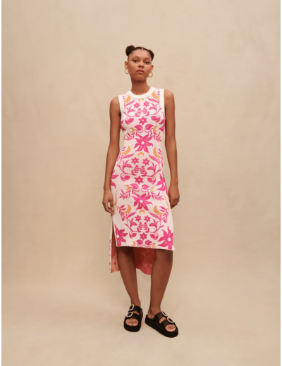 Robe réversible imprimée