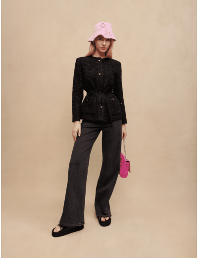 Veste de tailleur métalisée