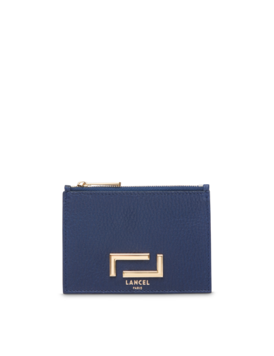 Pia de Lancel - Porte Cartes Femme - Bleu Petrole