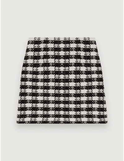 Jupe façon tweed