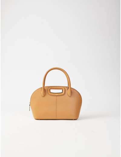 Sac à main en cuir lisse