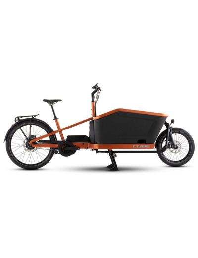Vélo cargo électrique CARGO HYBRID COMFORT SLX 800 Orange