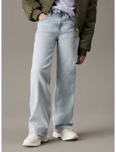 JEANS À JAMBES LARGES