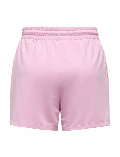 Short Femme ONPFREI LIFE EMBR HW SWEAT SHORTS Rose