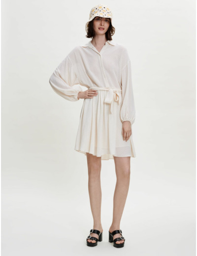 Robe chemise fluide et ample