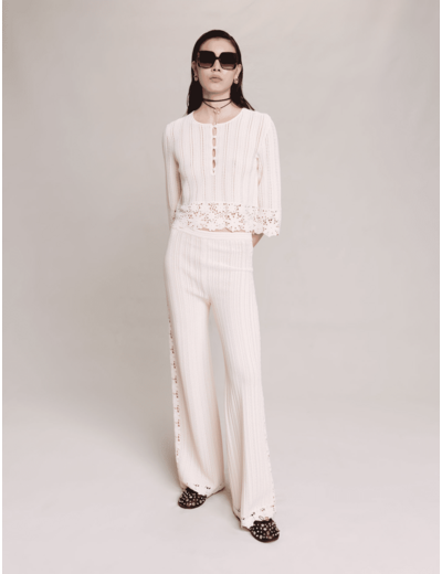 Pantalon en maille