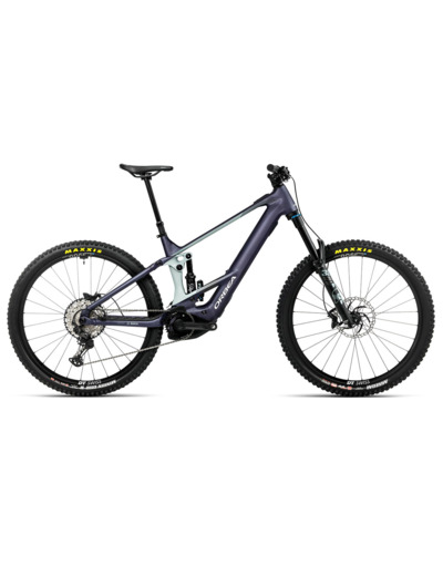 VTT tout suspendu électrique WILD H10 Tanzanite/Bleu Pierre