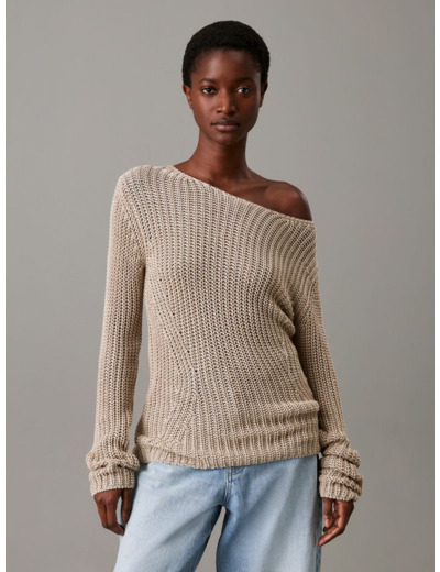 SWEAT-SHIRT RELAXÉ EN MÉLANGE DE SOIE