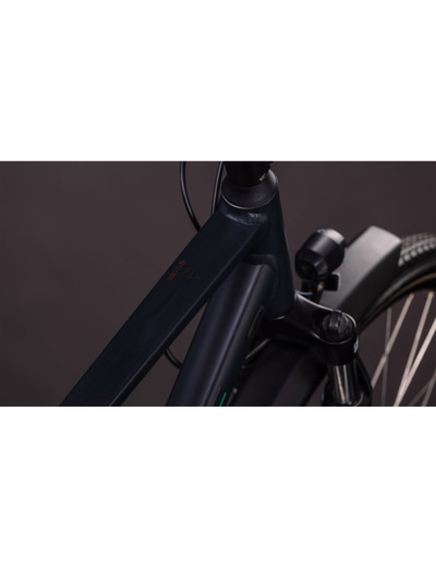 Vélo trekking TOURING ONE Noir/Chrome