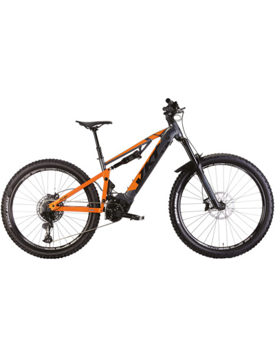 VTT tout suspendu électrique JUMBLE 29/27.5 SX 1X12V 835WH Gris/Orange