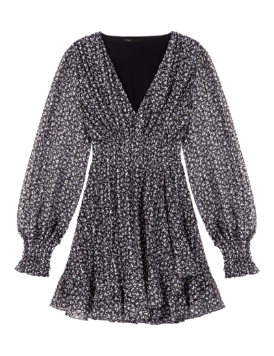 Robe courte évasée