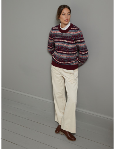 Pull Jacquard Red