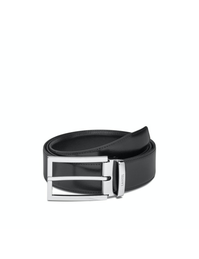 ARTHUR - CEINT 35 ARTHUR ARGENTE BRILLANT - Cuir lisse et métal