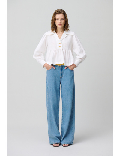 Blouse volantée