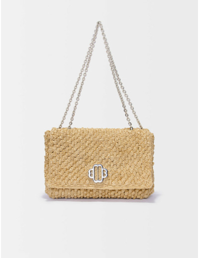 Sac cloversoft en rafia