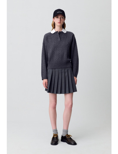 Pull col claudine