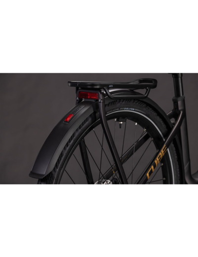 Vélo trekking électrique KATHMANDU HYBRID COMFORT SLX 800 Noir/Or