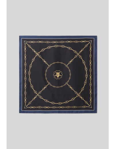 Foulard carré imprimé