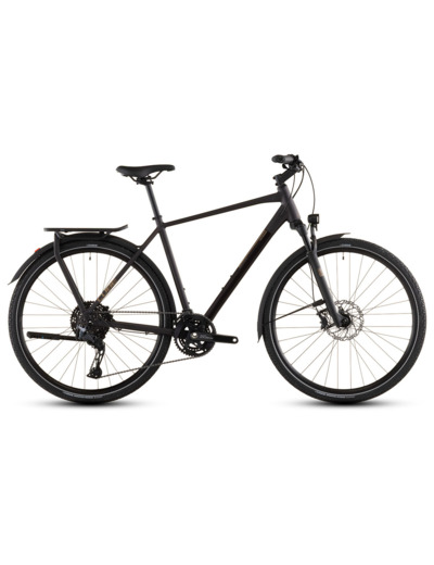 Vélo trekking KATHMANDU SLX Noir/Or