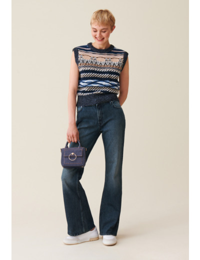 Jean denim flare