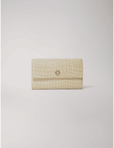 Pochette à chaîne en cuir glossy