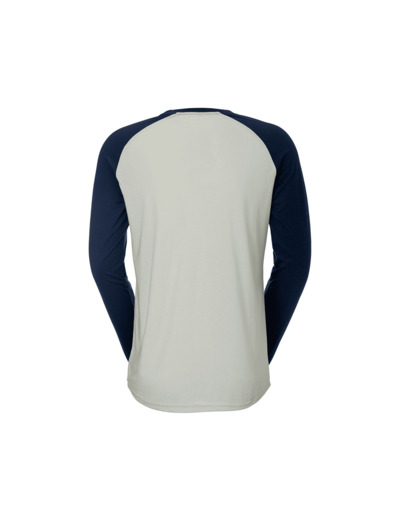 T-shirt manches longues Homme DEFINED DRI Bleu Foncé/Gris