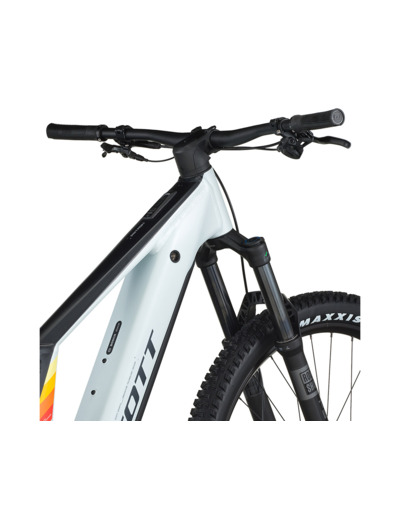 VTT tout suspendu électrique PATRON 930 Blanc Cumulus/Noir