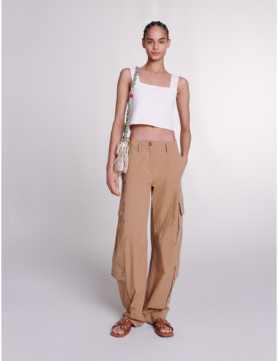 Pantalon cargo à poches