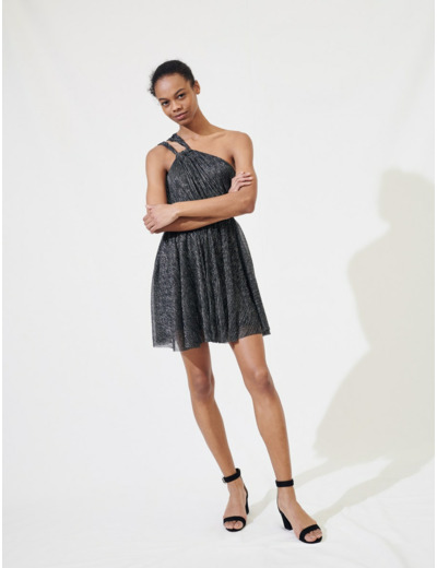 Robe scintillante à bretelles
