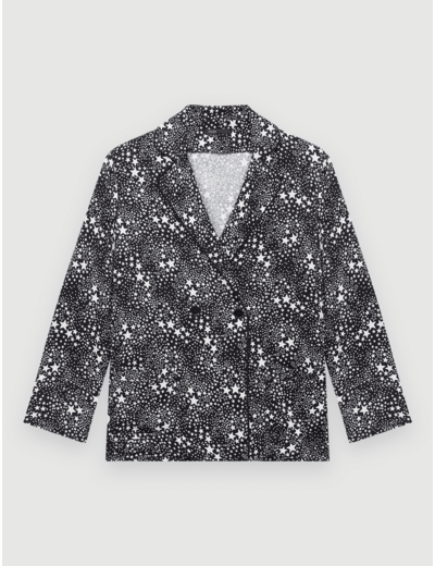 Chemise ample imprimé étoiles