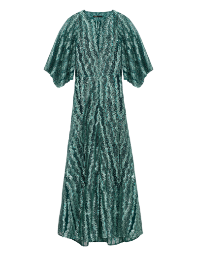 Robe longue sequins
