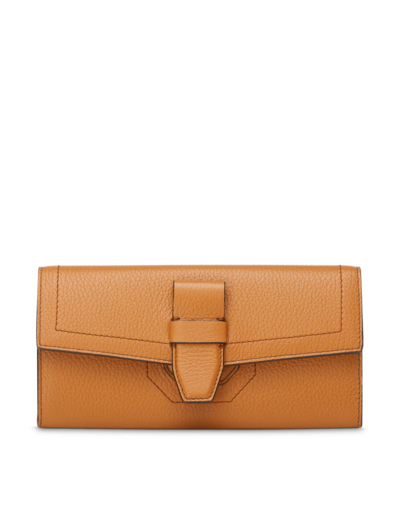 Neo Charlie de Lancel - Portefeuille Long - Camel