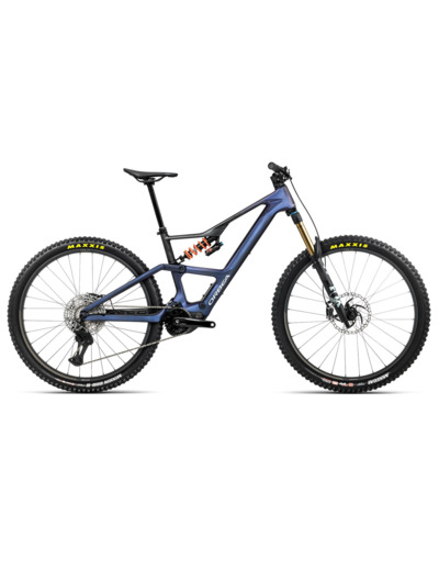 VTT tout suspendu électrique RISE LT M-TEAM 420W Tanzanite/Carbone
