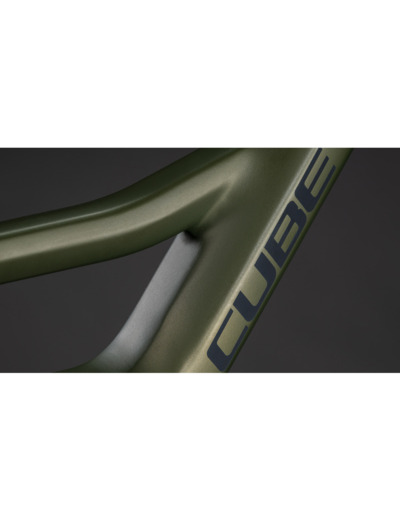 Vélo urbain électrique COMPACT HYBRID COMFORT 545 Vert