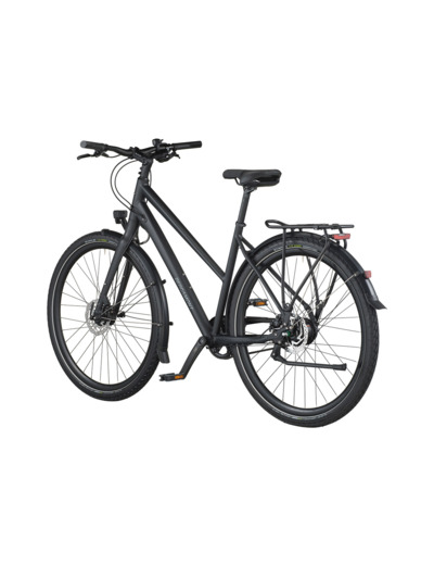 Vélo urbain/trekking VITESS 20 RIGID SLOPE Noir Mat