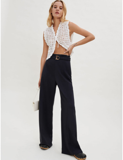 Pantalon large