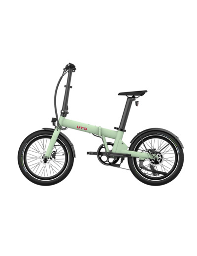 Vélo pliant électrique OG20 504Wh Vert Sauge