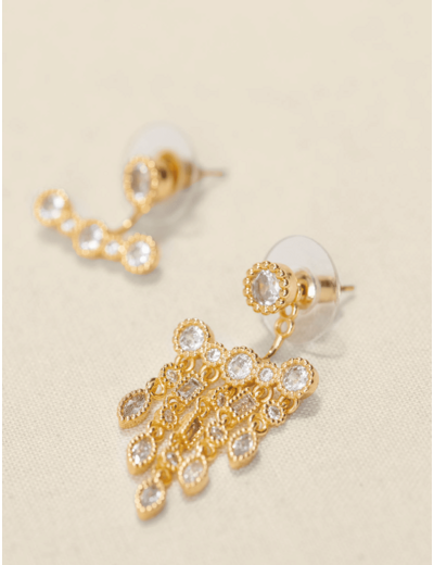Boucles d'oreilles asymétriques