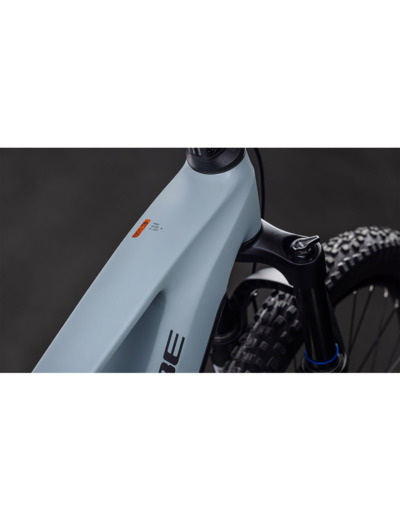 VTT tout suspendu électrique STEREO HYBRID ONE44 PRO 800 Gris/Orange
