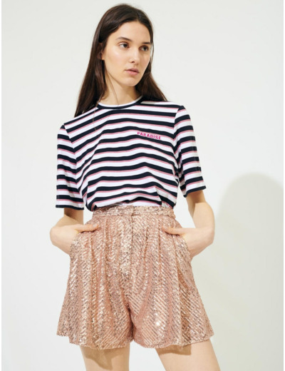 Short à sequins
