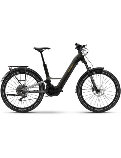 Vélo trekking électrique ADVENTR 6 LOW Noir/Chrome