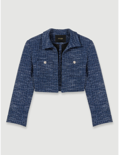 Robe 2-en-1 en tweed