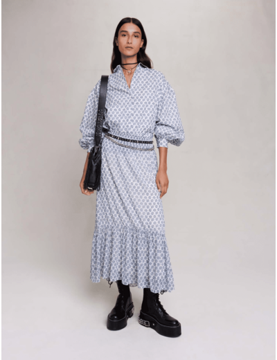 Jupe longue asymétrique