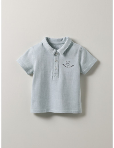POLO RAYE VERT